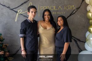 Lan&ccedil;amento Linha de Cuidados Priscila Kris