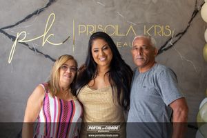 Lan&ccedil;amento Linha de Cuidados Priscila Kris