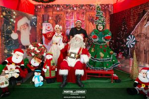 Chegada do Papai Noel CDL Brumadinho 2023