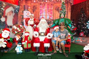 Chegada do Papai Noel CDL Brumadinho 2023