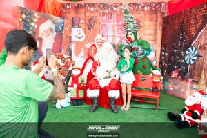 Chegada do Papai Noel CDL Brumadinho 2023
