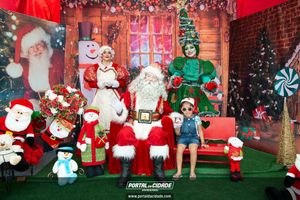 Chegada do Papai Noel CDL Brumadinho 2023