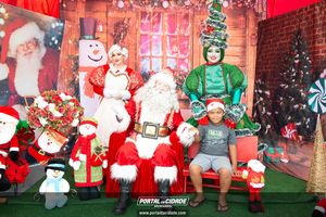 Chegada do Papai Noel CDL Brumadinho 2023