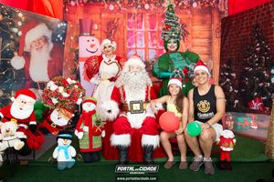 Chegada do Papai Noel CDL Brumadinho 2023