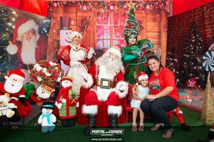 Chegada do Papai Noel CDL Brumadinho 2023