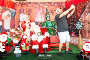 Chegada do Papai Noel CDL Brumadinho 2023