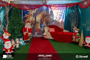 Chegada do Papai Noel CDL Brumadinho 2024