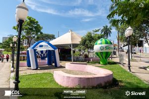 Chegada do Papai Noel CDL Brumadinho 2024