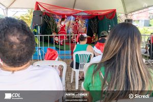 Chegada do Papai Noel CDL Brumadinho 2024