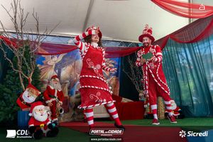 Chegada do Papai Noel CDL Brumadinho 2024
