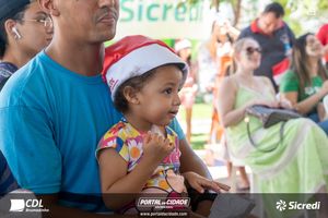 Chegada do Papai Noel CDL Brumadinho 2024