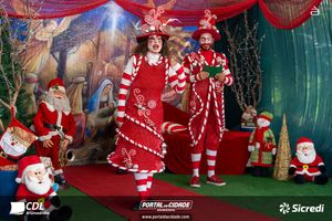 Chegada do Papai Noel CDL Brumadinho 2024