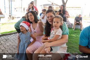 Chegada do Papai Noel CDL Brumadinho 2024