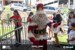 Chegada do Papai Noel CDL Brumadinho 2024