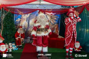 Chegada do Papai Noel CDL Brumadinho 2024