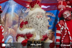 Chegada do Papai Noel CDL Brumadinho 2024