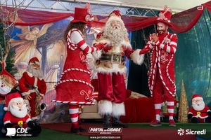 Chegada do Papai Noel CDL Brumadinho 2024