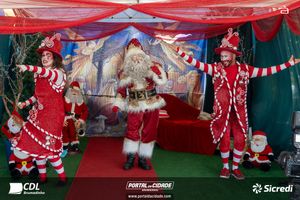 Chegada do Papai Noel CDL Brumadinho 2024