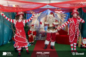 Chegada do Papai Noel CDL Brumadinho 2024