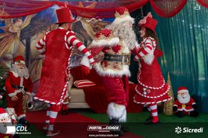 Chegada do Papai Noel CDL Brumadinho 2024