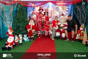 Chegada do Papai Noel CDL Brumadinho 2024