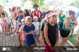 Chegada do Papai Noel CDL Brumadinho 2024