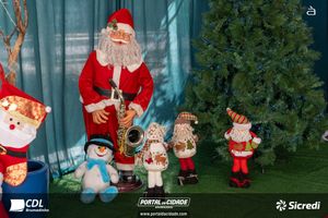 Chegada do Papai Noel CDL Brumadinho 2024