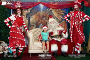 Fotos com o Papai Noel CDL Brumadinho 2024