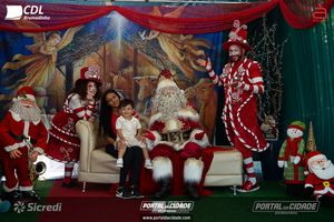 Fotos com o Papai Noel CDL Brumadinho 2024