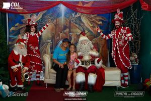 Fotos com o Papai Noel CDL Brumadinho 2024