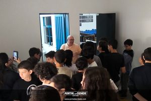 Visita Institucional do Col&eacute;gio Zeta Objetivo na C&acirc;mara Municipal de Buritama