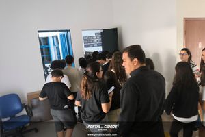 Visita Institucional do Col&eacute;gio Zeta Objetivo na C&acirc;mara Municipal de Buritama