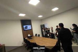Visita Institucional do Col&eacute;gio Zeta Objetivo na C&acirc;mara Municipal de Buritama