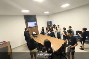 Visita Institucional do Col&eacute;gio Zeta Objetivo na C&acirc;mara Municipal de Buritama