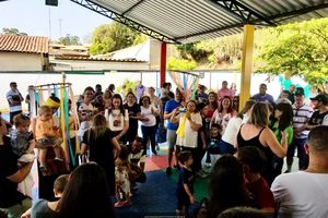 Festa da Fam&iacute;lia re&uacute;ne comunidade da Emeb Nossa Senhora D'Aparecida