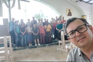 Comunidade cat&oacute;lica de Cabre&uacute;va visita a Terra Santa