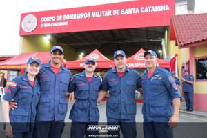 Solenidade Alusiva ao anivers&aacute;rio de 41 anos do CBMSC