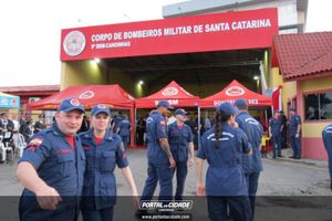 Solenidade Alusiva ao anivers&aacute;rio de 41 anos do CBMSC
