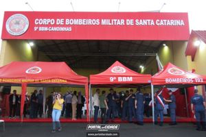 Solenidade Alusiva ao anivers&aacute;rio de 41 anos do CBMSC