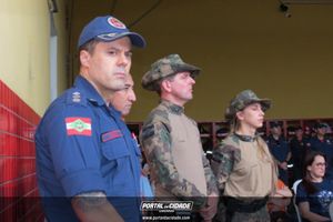 Solenidade Alusiva ao anivers&aacute;rio de 41 anos do CBMSC