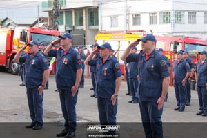 Solenidade Alusiva ao anivers&aacute;rio de 41 anos do CBMSC