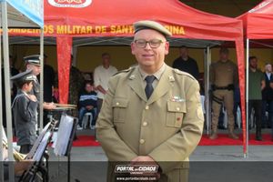 Solenidade Alusiva ao anivers&aacute;rio de 41 anos do CBMSC