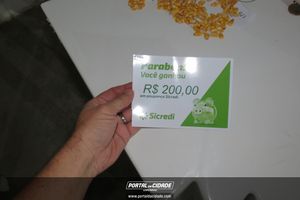 SHOW DE PR&Ecirc;MIOS - APOCA - IGREJA NOSSA SENHORA APARECIDA 
