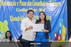 Posse e diploma&ccedil;&atilde;o dos membros eleitos para o Conselho Tutelar quadri&ecirc;nio 2024-2028.