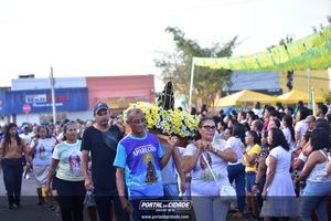 Encerramento do festejo de Sant'Ana