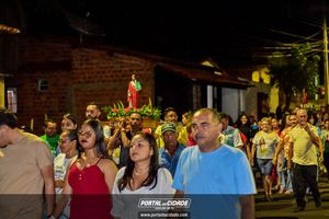Encerramento do festejo de Sant'Ana