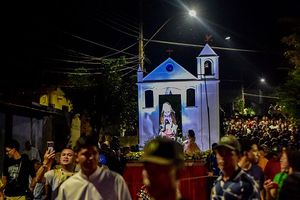 Encerramento do festejo de Sant'Ana