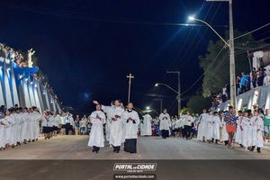Encerramento do festejo de Sant'Ana