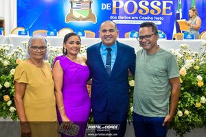 Posse dos eleitos para quadri&ecirc;nio 2025-2028
