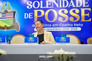 Posse dos eleitos para quadri&ecirc;nio 2025-2028